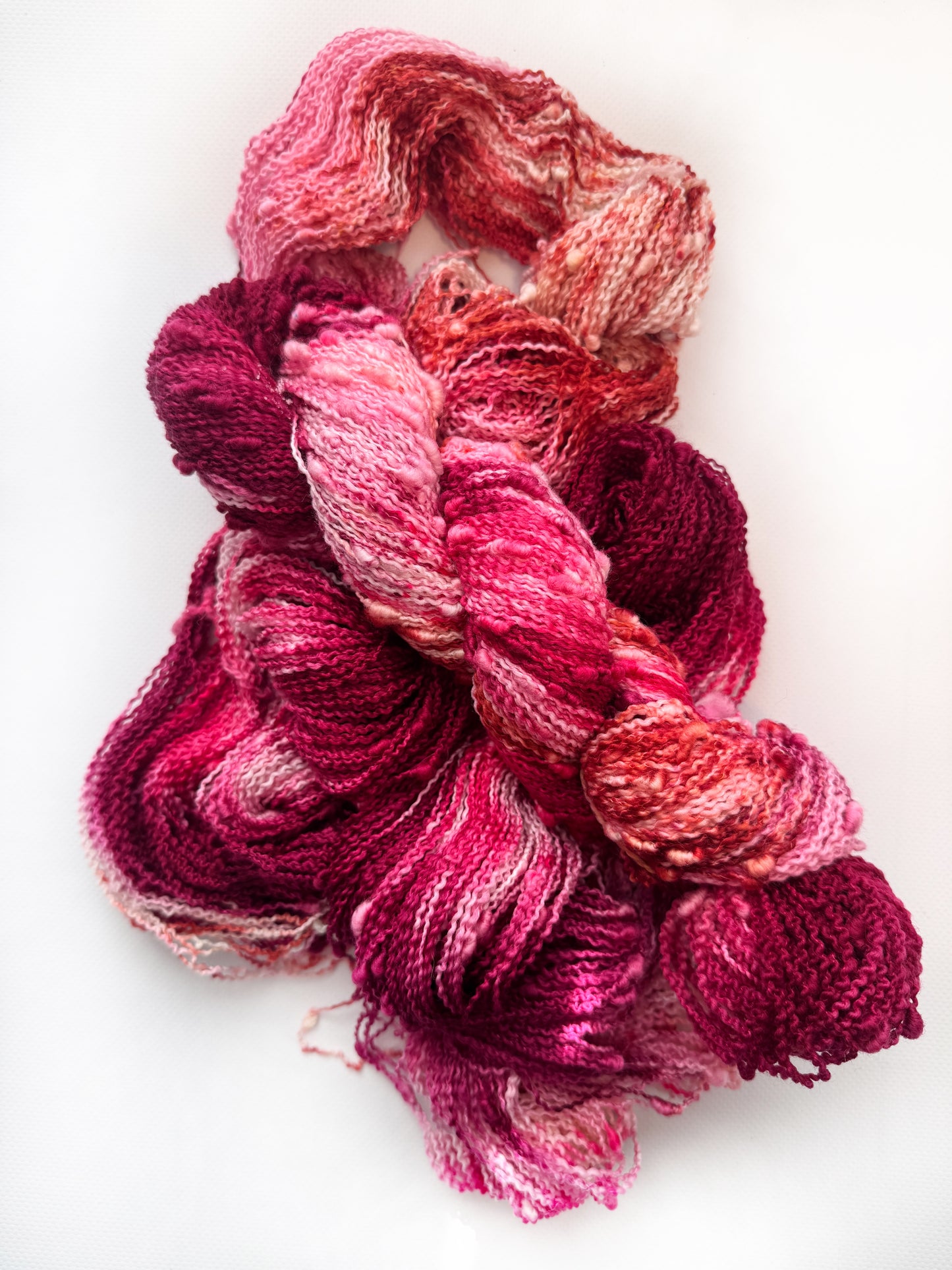 White Cap Peony - Fingering Slub - Okanagan Dye Works