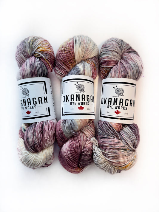 Blushing Bark - Fingering Single - Okanagan Dye Works