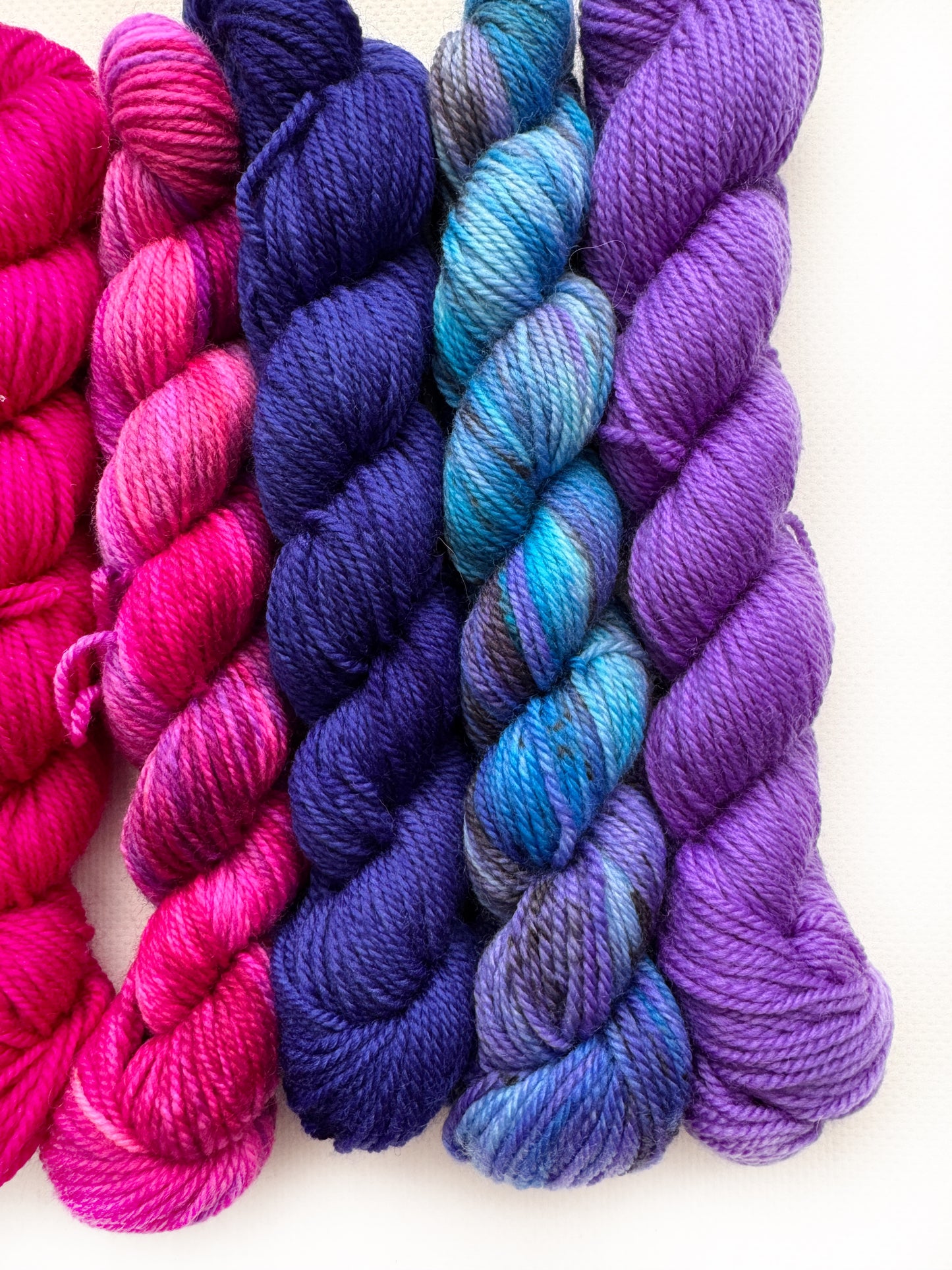 Potions and Poisons - 50 gram skein - 8pack - Fingering - Okanagan Dye Works