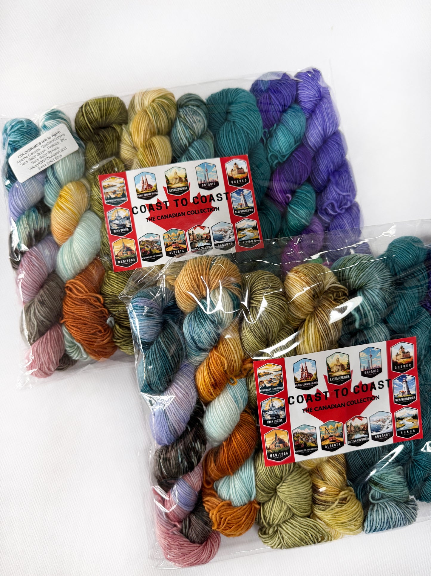 Coast to Coast - Mini 50gram skein 8 Pack - DK