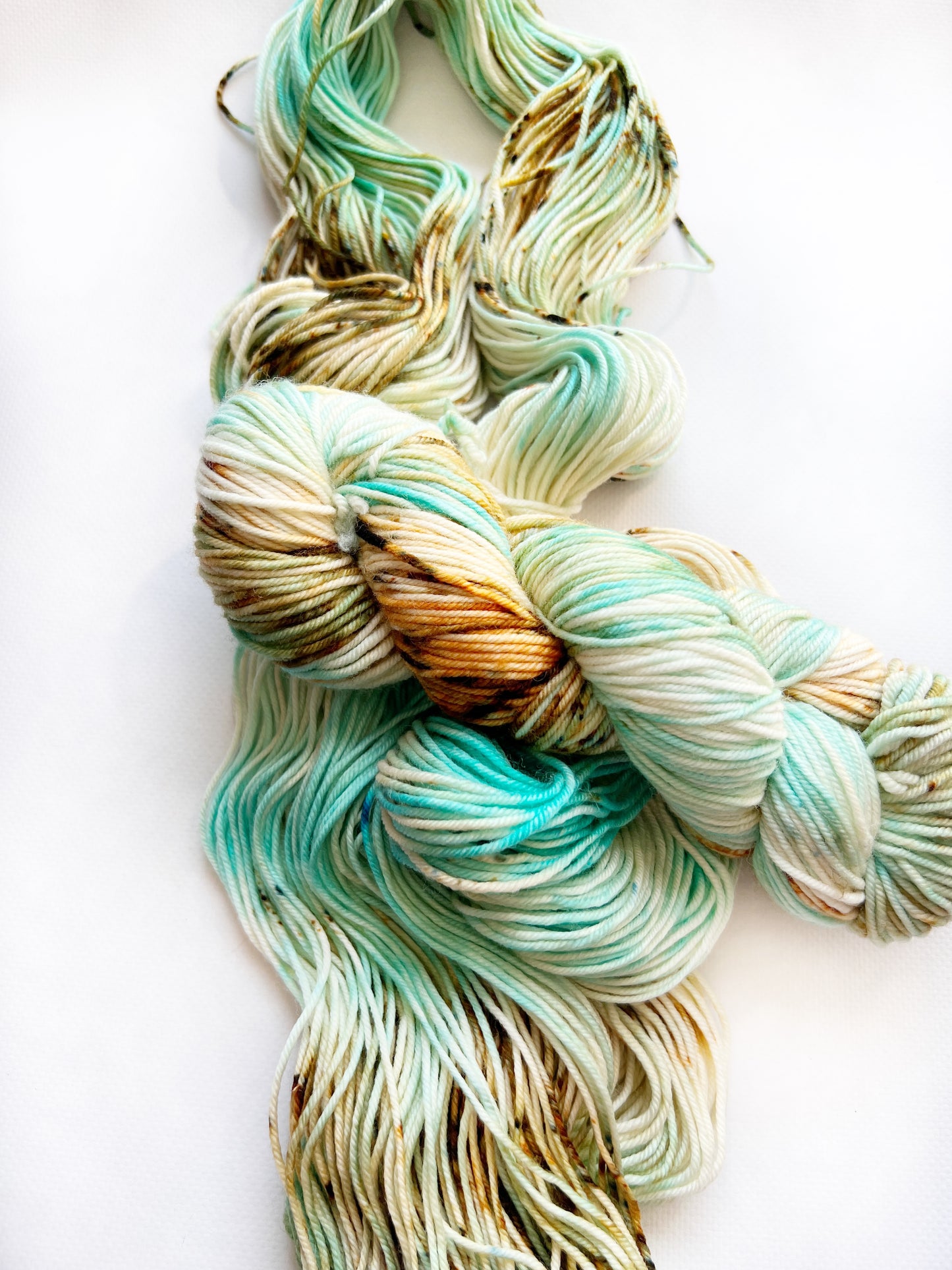 Blue Aragonite - Worsted 3 Ply - Okanagan Dye Works