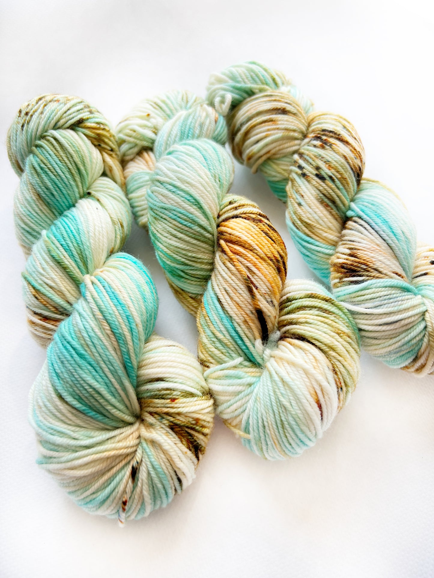 Blue Aragonite - Worsted 3 Ply - Okanagan Dye Works