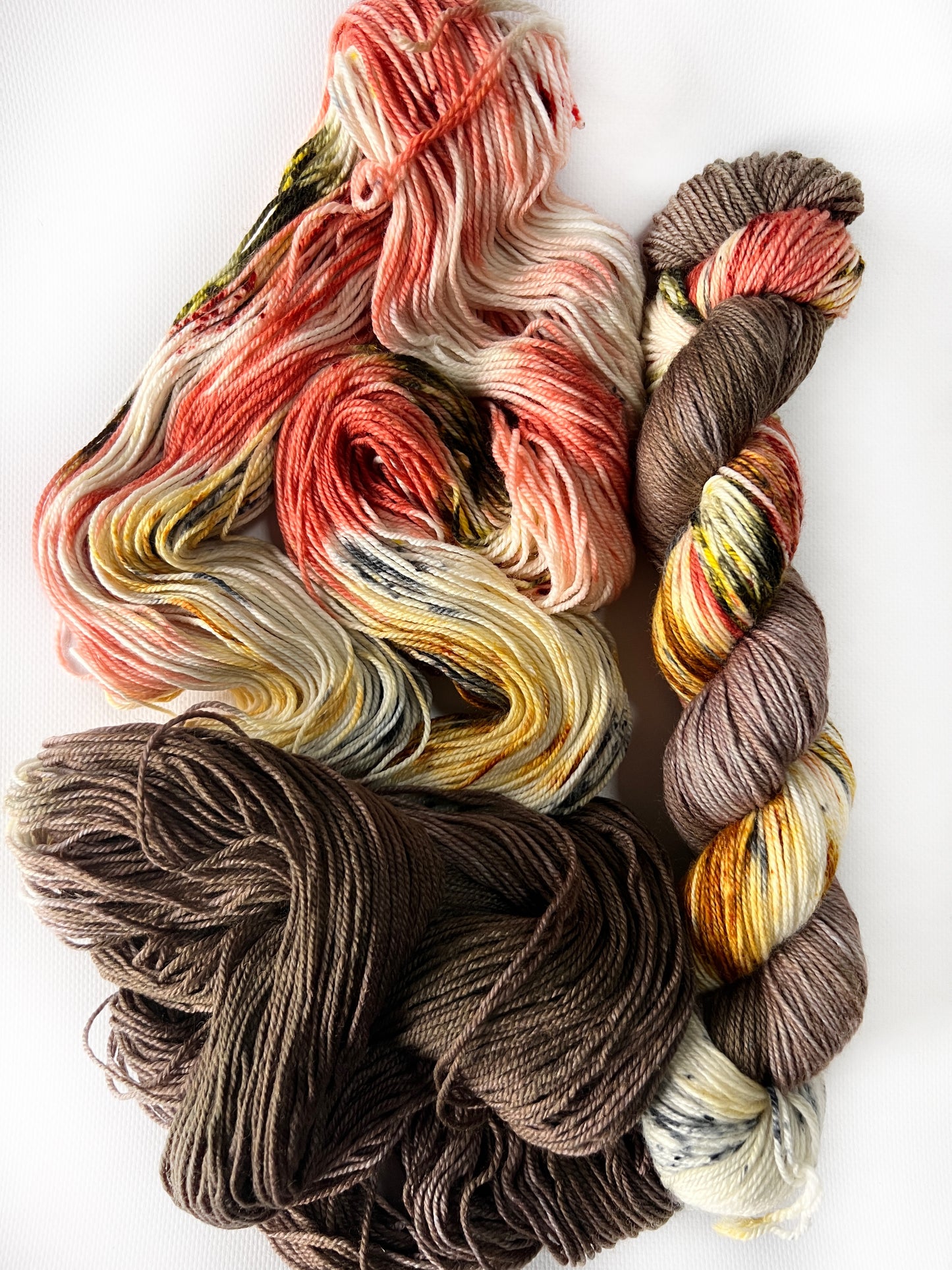 Cobblestone - Self Striping - Fingering 3 Ply - Okanagan Dye Works
