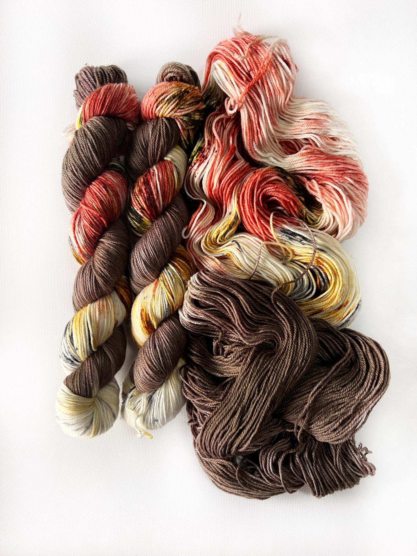 Cobblestone - Self Striping - Fingering 3 Ply - Okanagan Dye Works