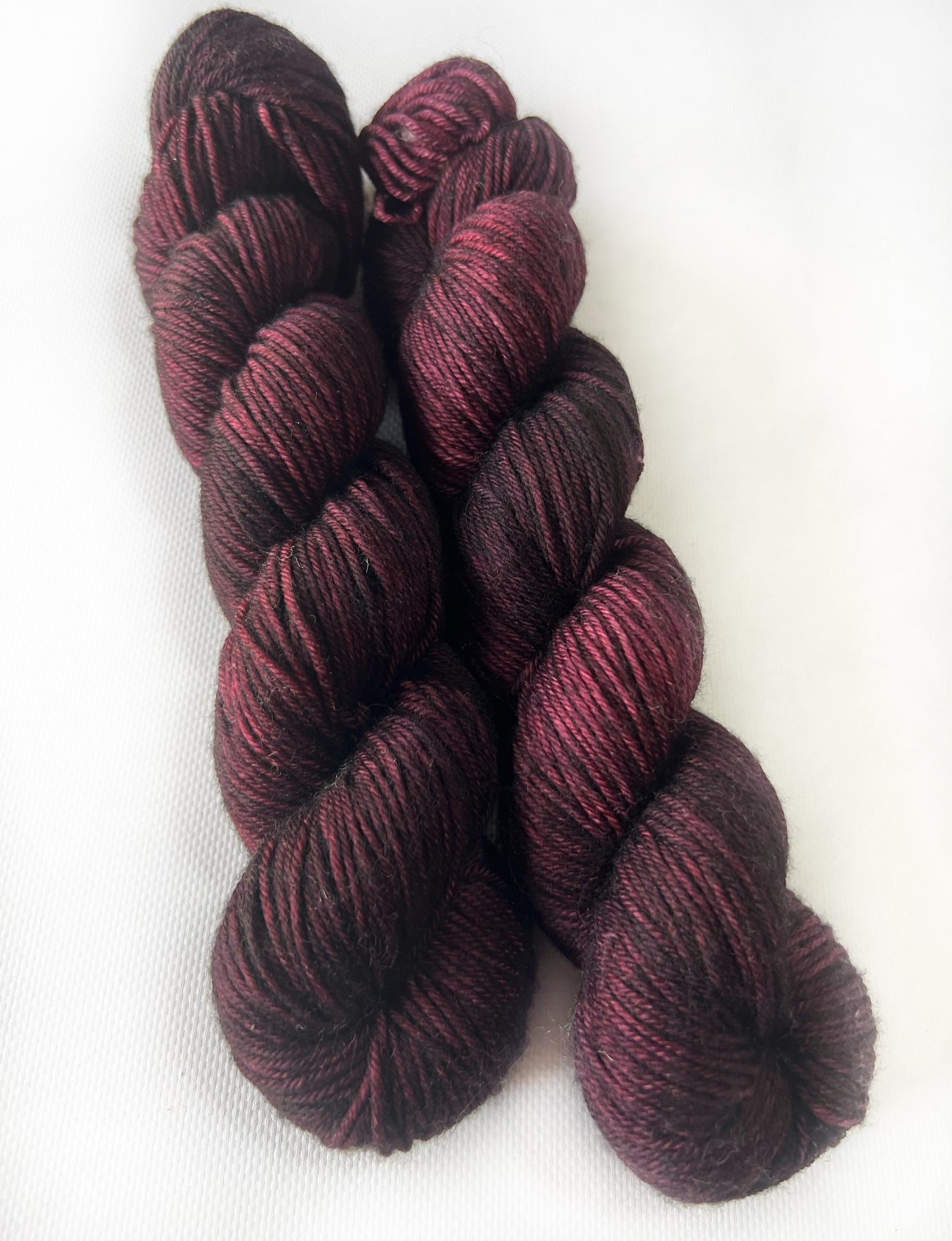 Aubergine - Fingering Slub - Okanagan Dye Works