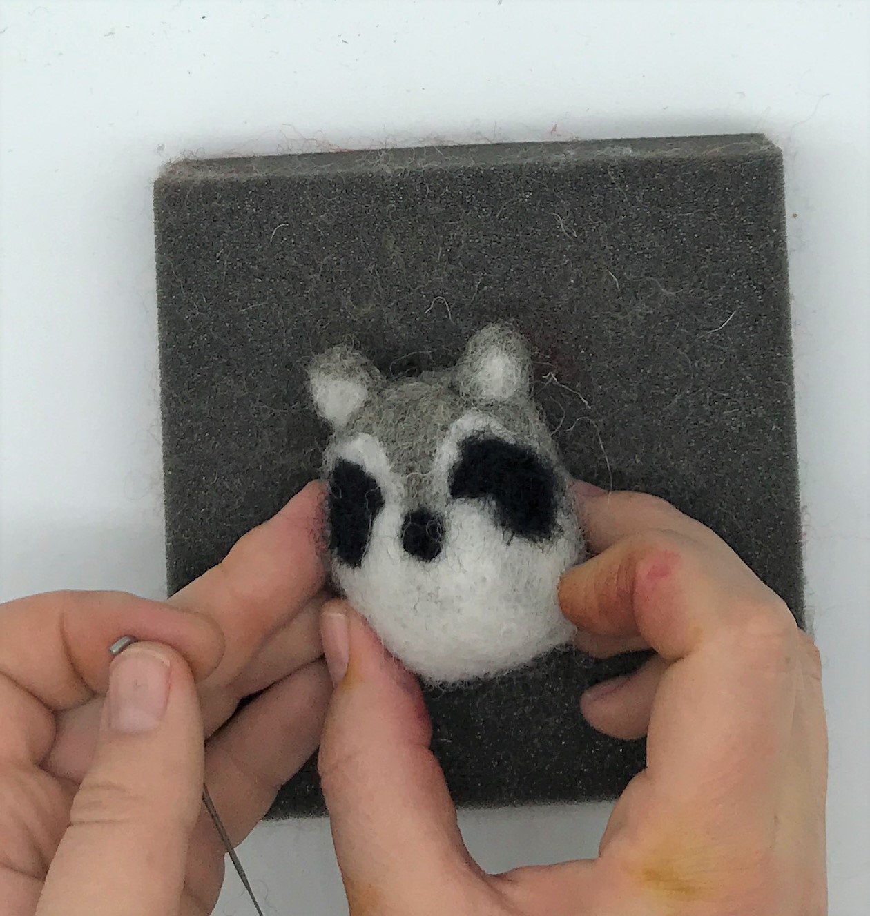 Needle Felted Woodland Animal kit - Wool and Instructions only - Okanagan Dye Works