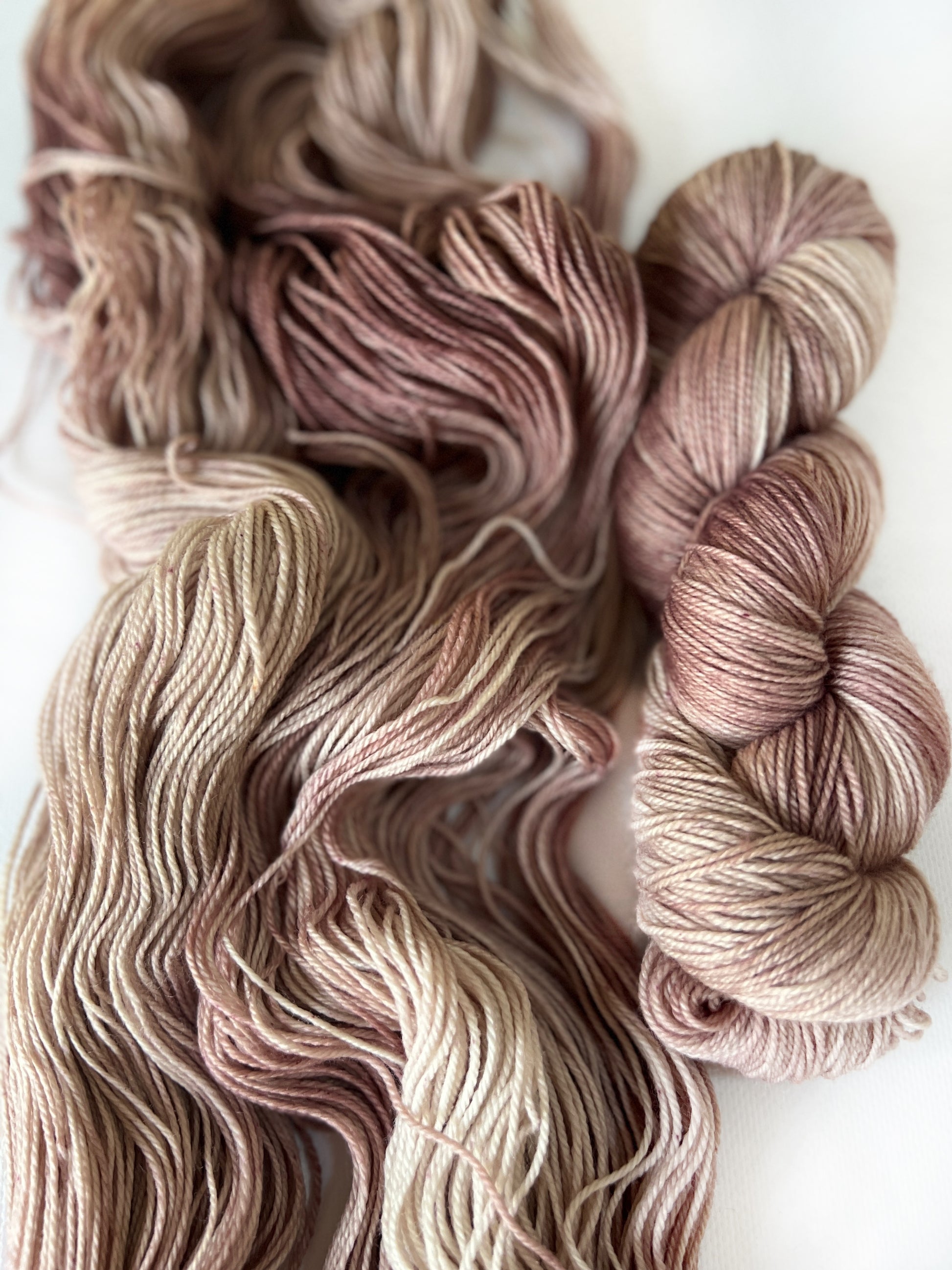 Mauve Chiffon - Fingering 3 Ply - Okanagan Dye Works