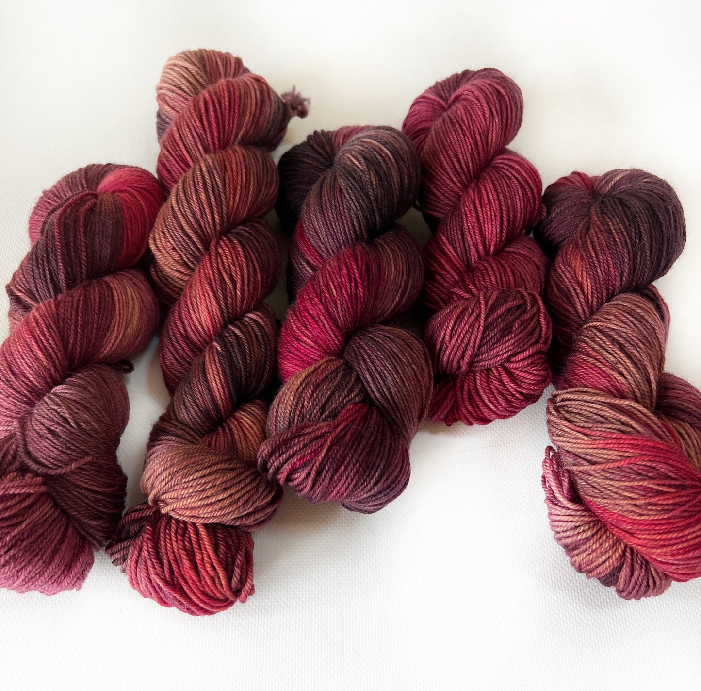 Crying over spilled Cabernet - Worsted 3 Ply - Okanagan Dye Works