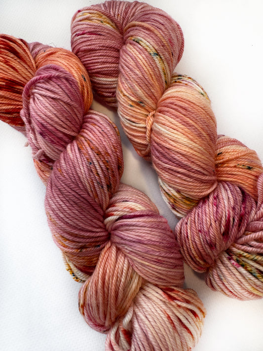 Peach Season - Fingering 3 Ply - Okanagan Dye Works
