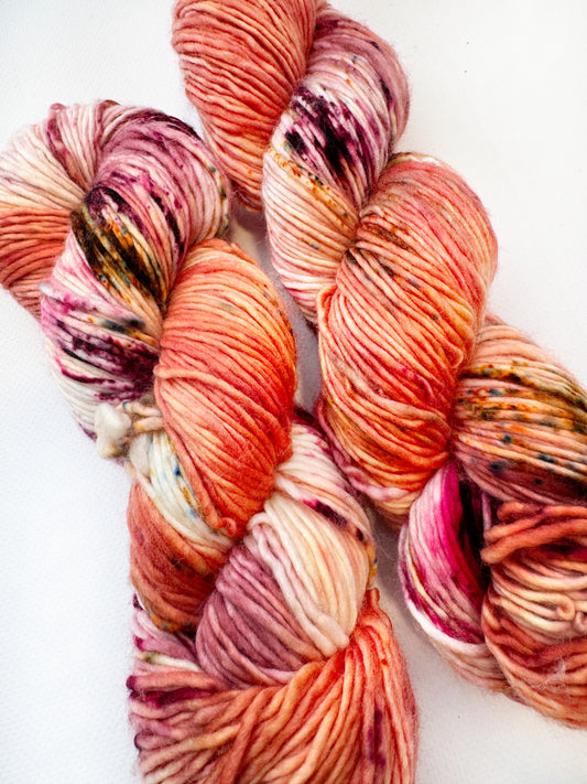 Peach Season - Worsted Single - Okanagan Dye Works