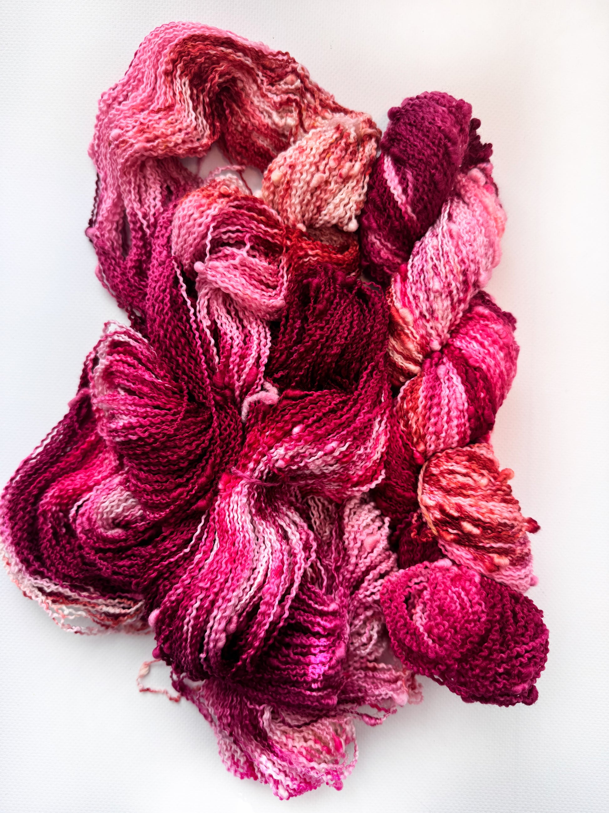 White Cap Peony - Fingering Slub - Okanagan Dye Works