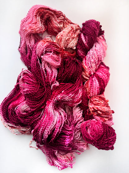 White Cap Peony - Fingering Slub - Okanagan Dye Works