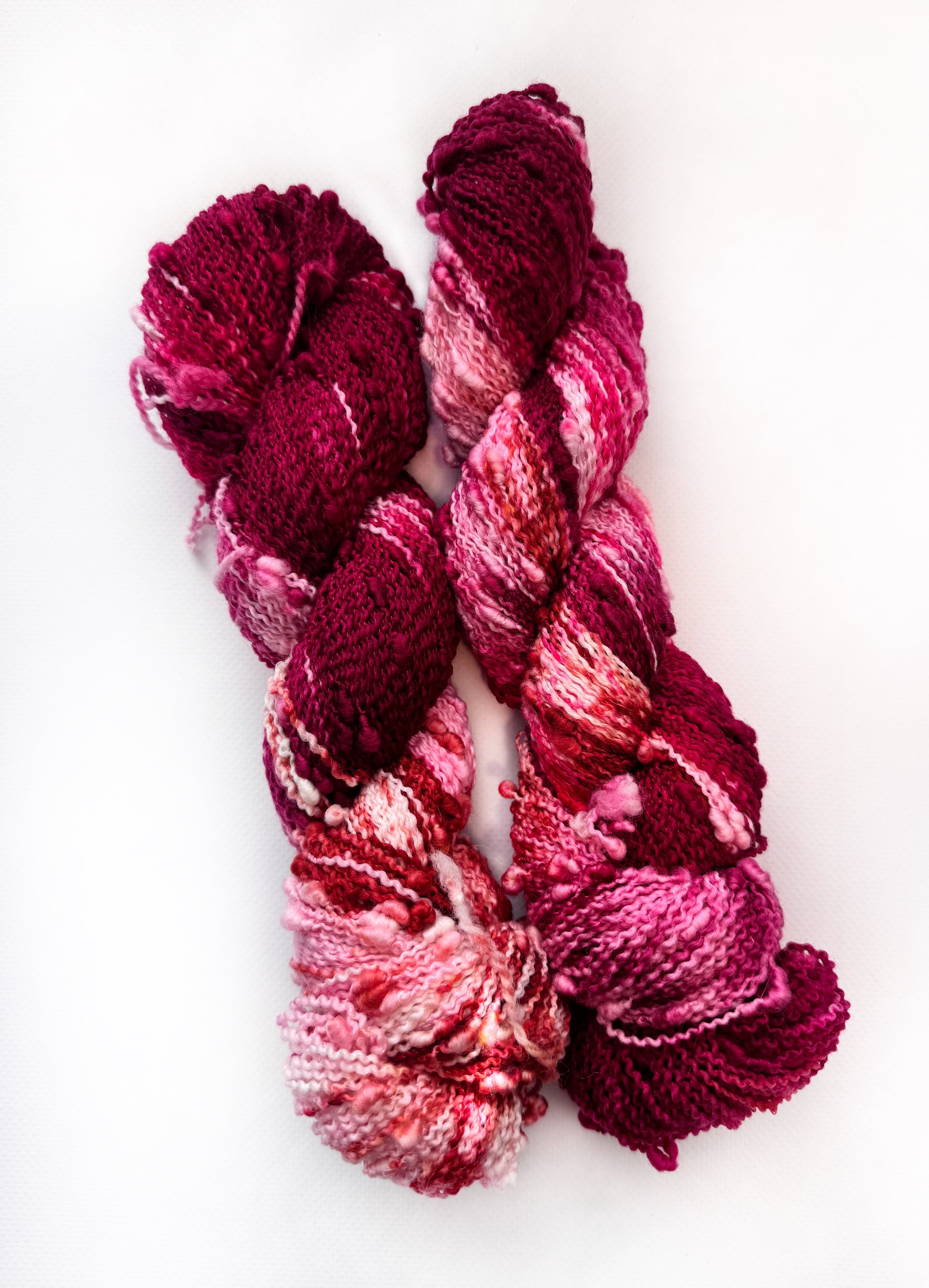 White Cap Peony - Fingering Slub - Okanagan Dye Works