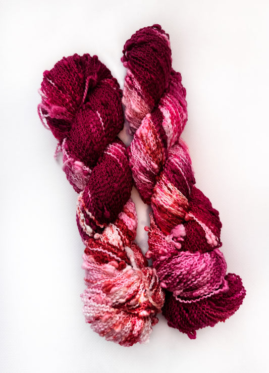 White Cap Peony - Fingering Slub - Okanagan Dye Works