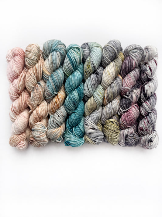 Whispering Woods - Mini 50gram skein 8 Pack - DK