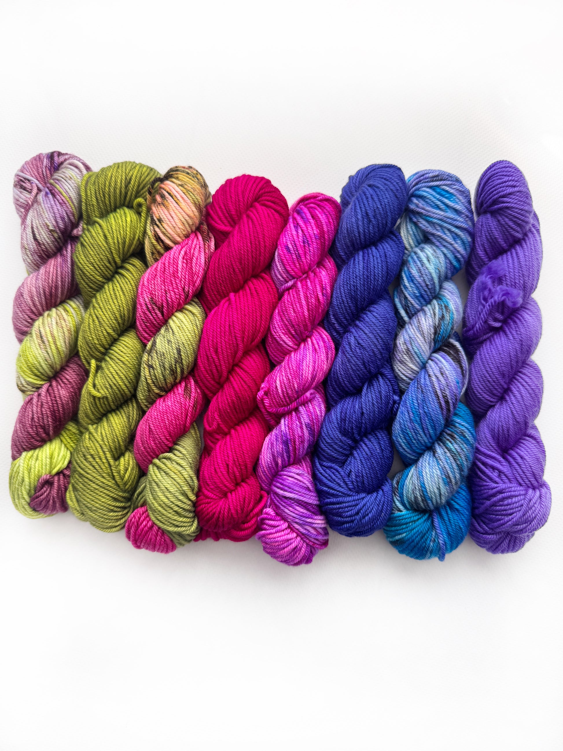 Potions and Poisons - Mini 50gram skein 8 Pack - Okanagan Dye Works