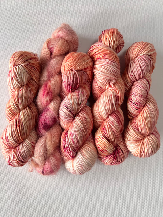 Cherry Blossom - Fingering 3 Ply - Okanagan Dye Works