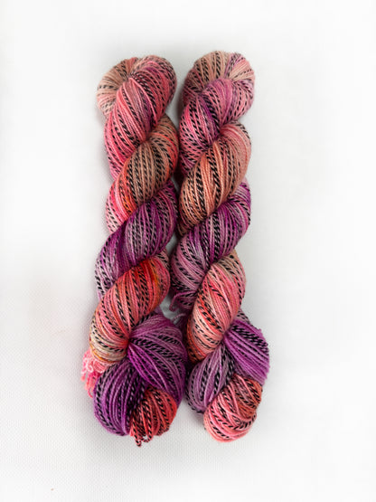 Sugar Rush Sunset - Fingering Zebra 2 Ply - Okanagan Dye Works