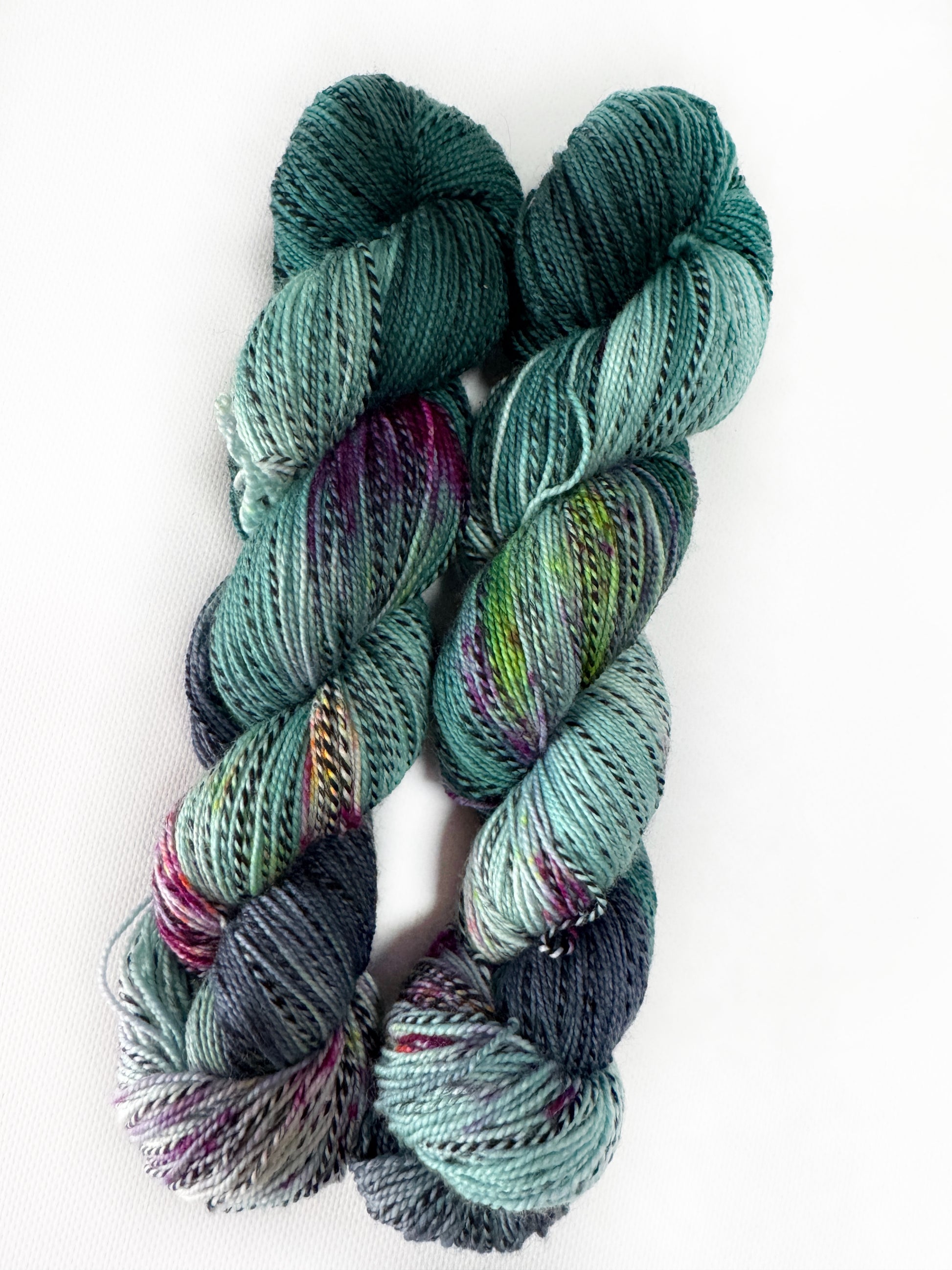Rock Candy Riot - Fingering Zebra 2 Ply - Okanagan Dye Works