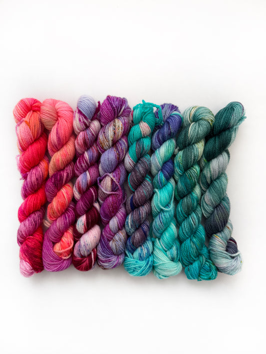 Sweet Tooth - 50 gram skein - 8 pack - Fingering Single
