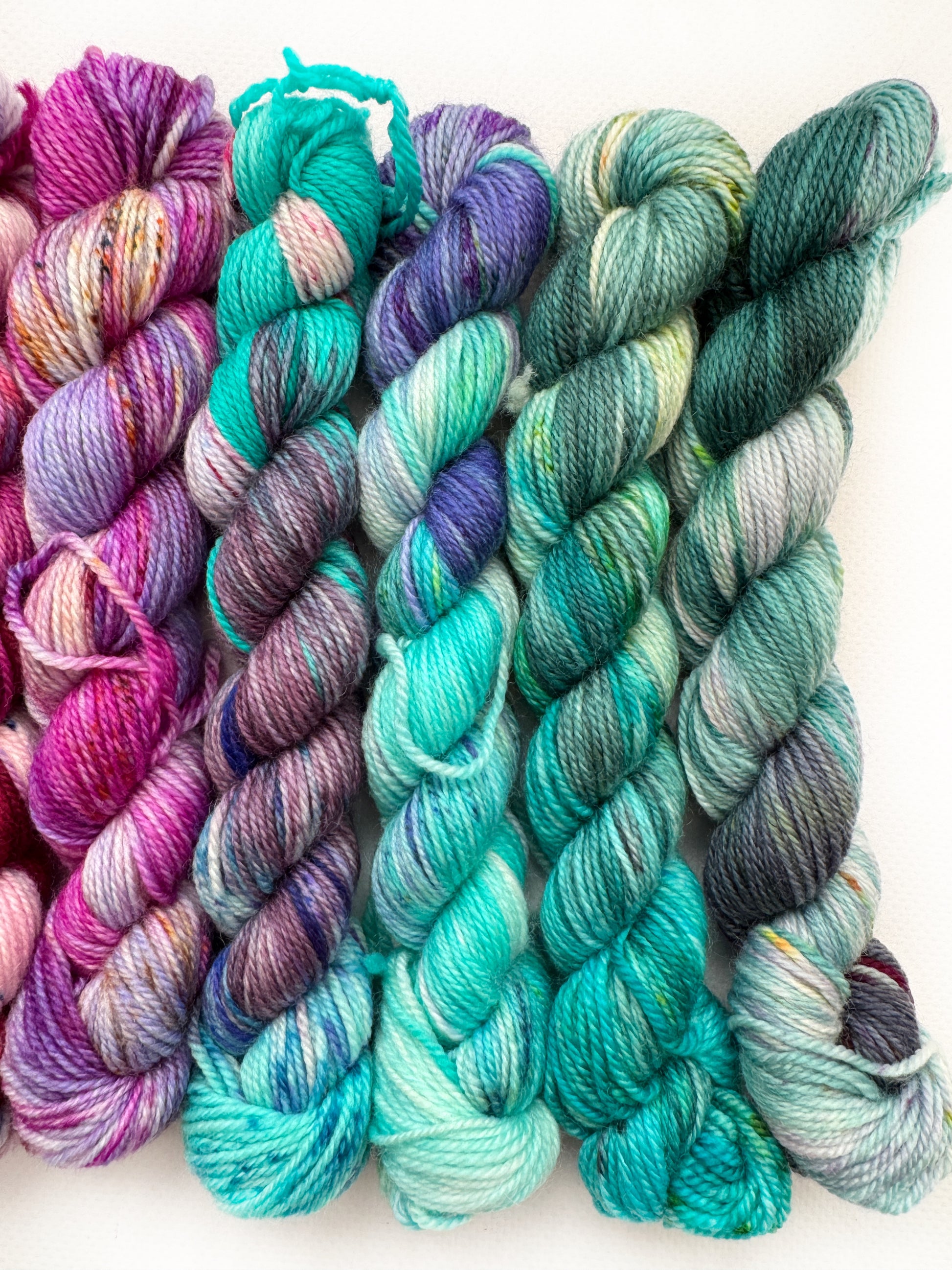 Sweet Tooth - Mini 50 gram skein 8 Pack - Fingering - Okanagan Dye Works