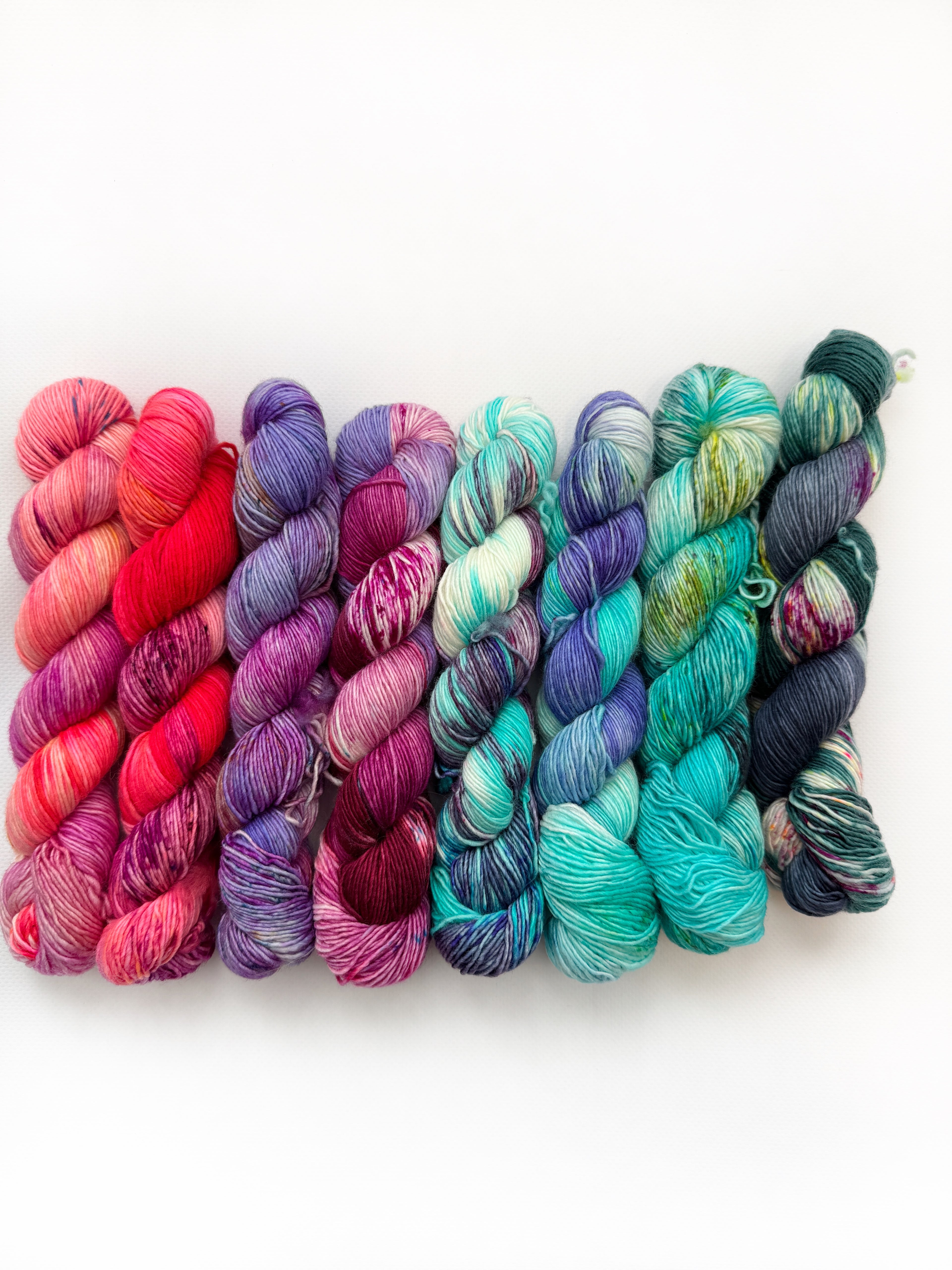 Sweet Tooth - Mini 50gram skein 8 Pack - DK - Okanagan Dye Works