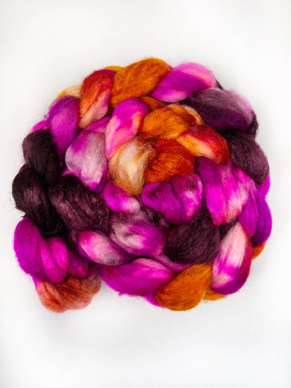 Flower Child - 80/20 Untreated Merino and Silk - Okanagan Dye Works