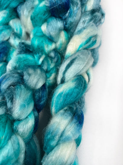 Sea Scape - 80/20 Untreated Merino and Silk - Okanagan Dye Works