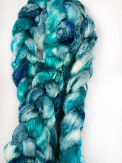 Sea Scape - 80/20 Untreated Merino and Silk - Okanagan Dye Works