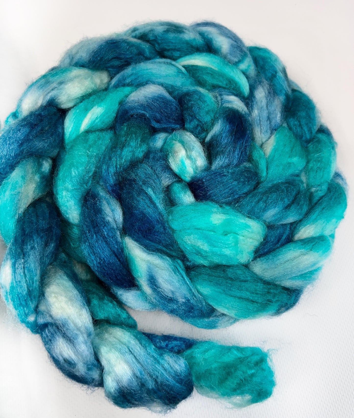 Sea Scape - 80/20 Untreated Merino and Silk - Okanagan Dye Works