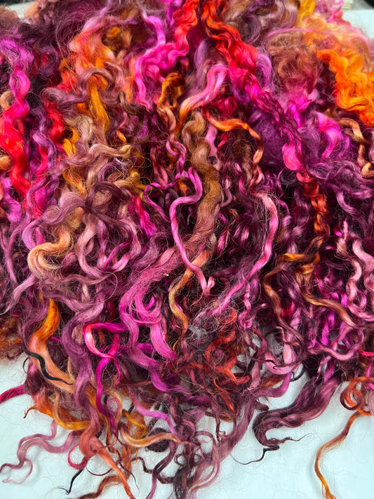 Flower Child - Teeswater Locks - Okanagan Dye Works