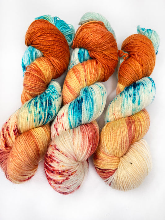 Time to go shopping - Fingering 3 Ply - Okanagan Dye Works