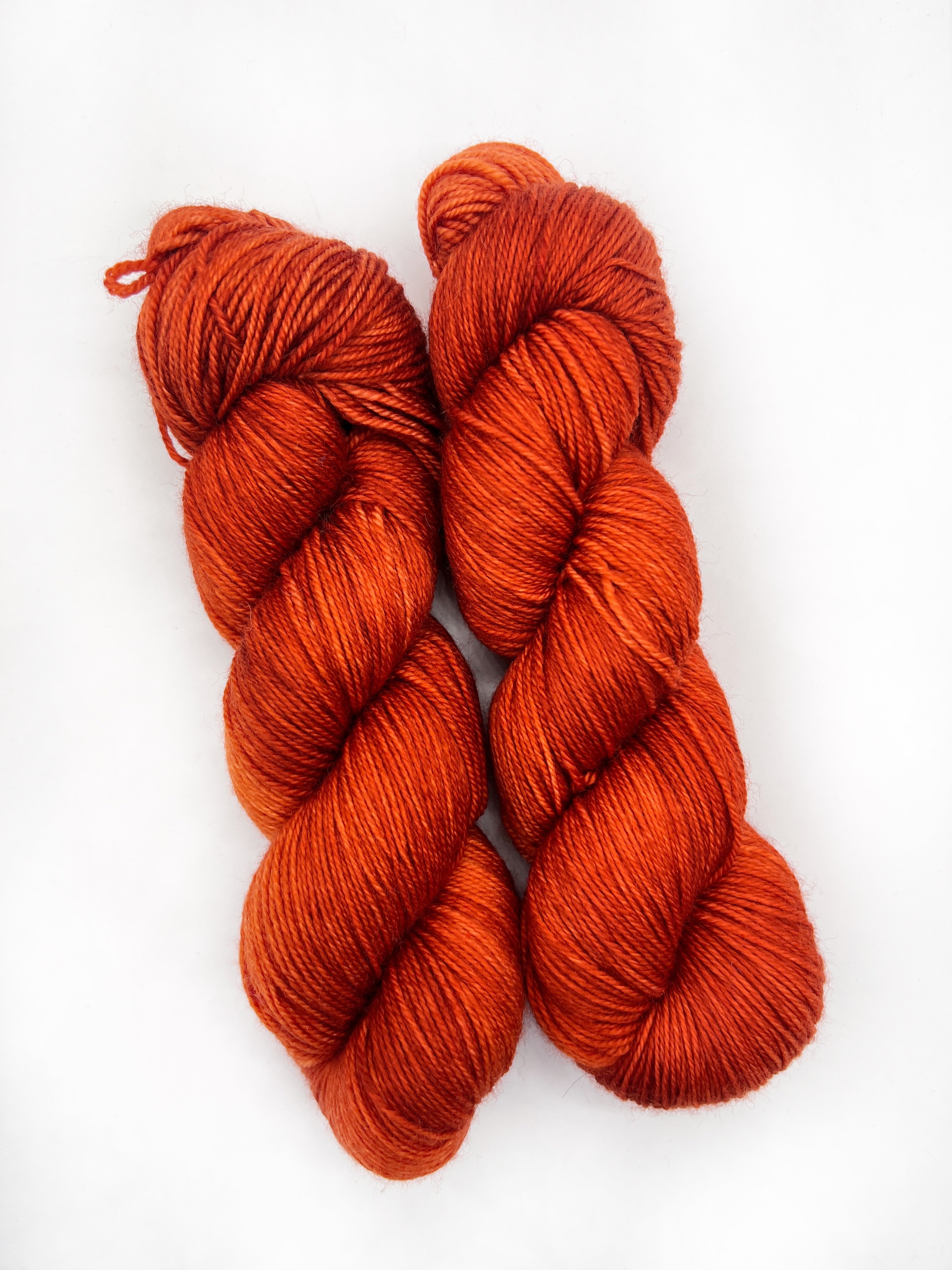 Rust - Hand Dyed Fingering yarn – Okanagan Dye Works