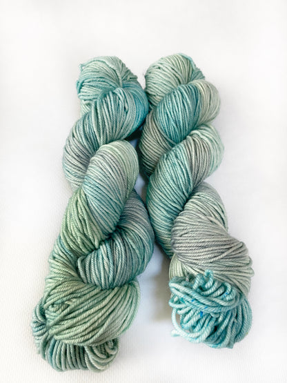 Rain, Drizzle and Fog - Worsted 3 Ply - Okanagan Dye Works