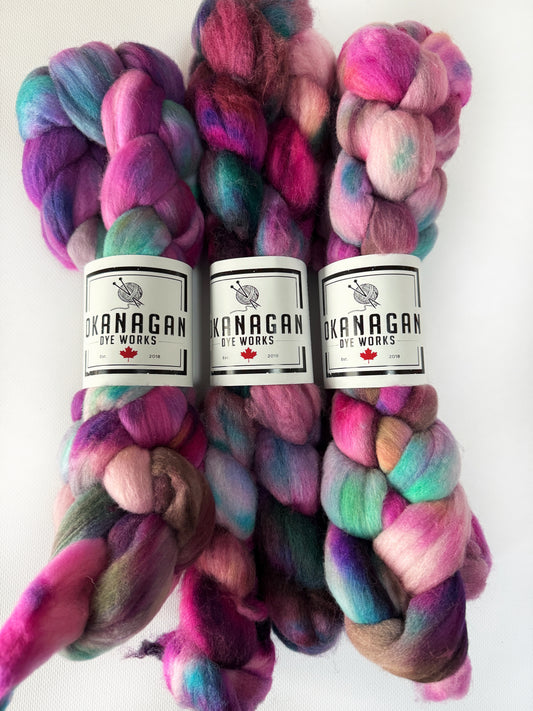 Fashion Week - Hand Dyed - BFL Superwash - Okanagan Dye Works