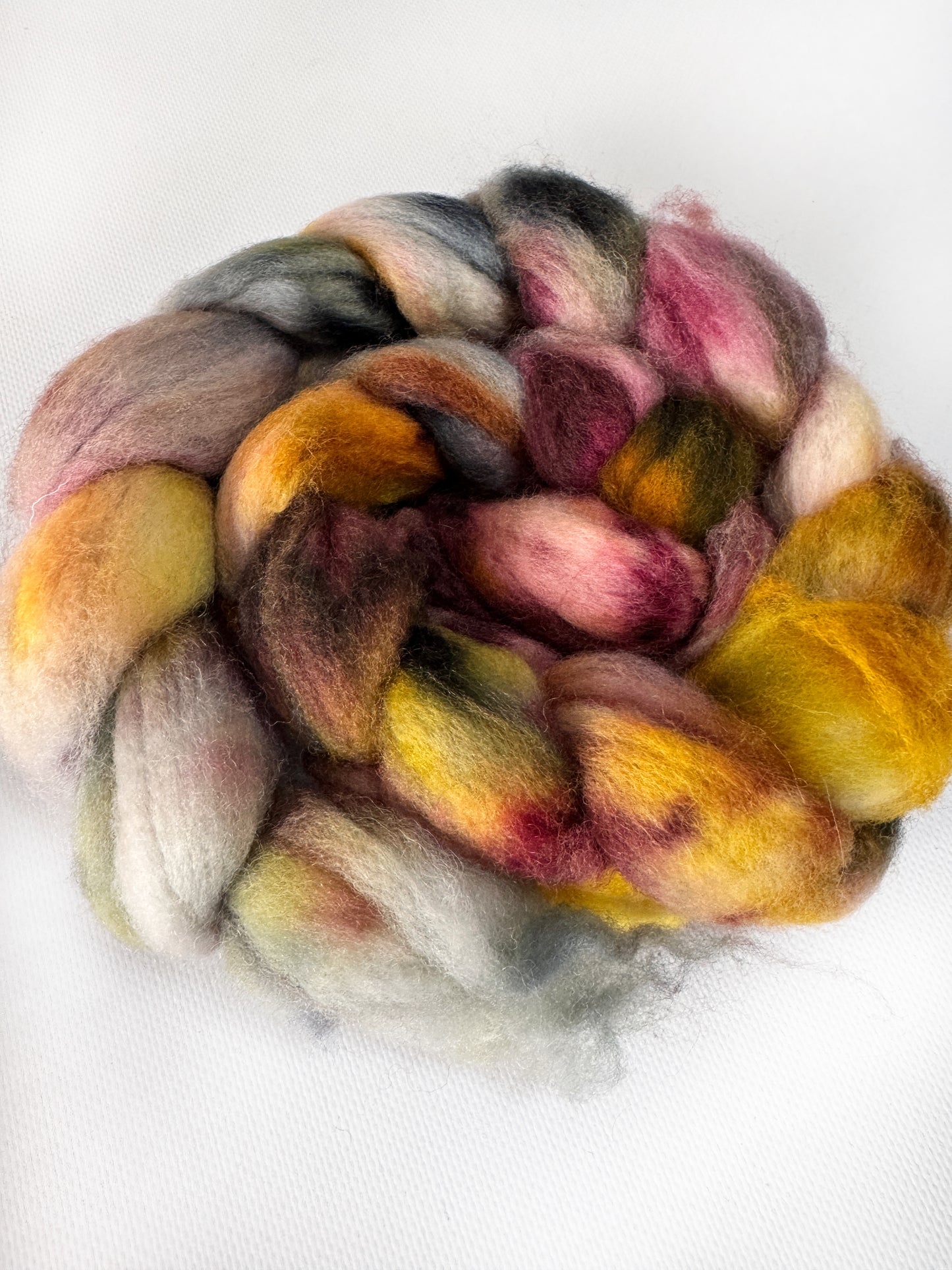 Painted Elephant - Hand Dyed - BFL Superwash - Okanagan Dye Works