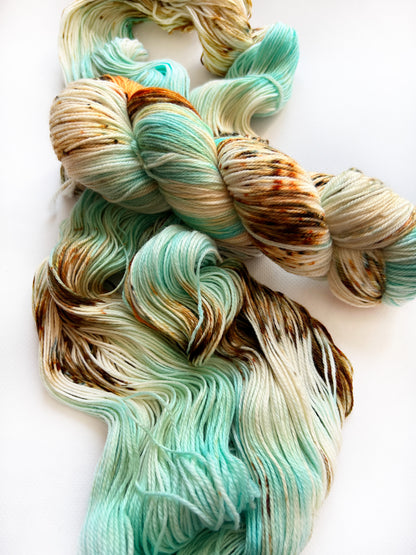 Blue Aragonite - Fingering 3 Ply - Okanagan Dye Works