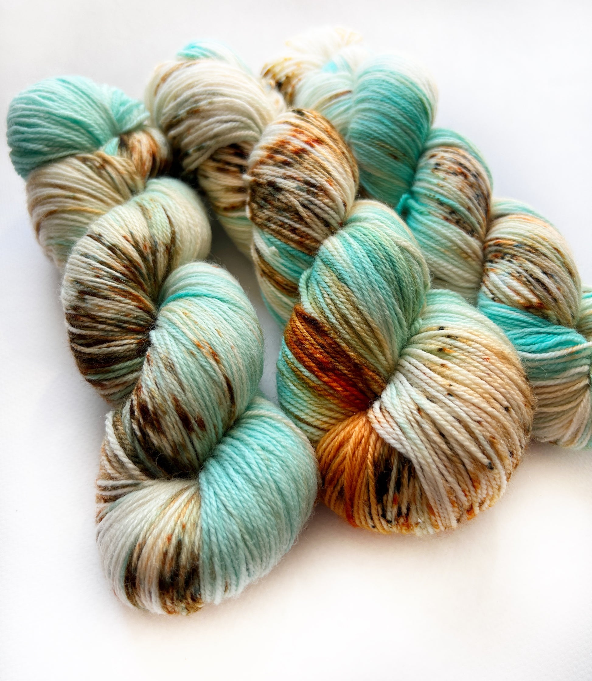 Blue Aragonite - Fingering 3 Ply - Okanagan Dye Works