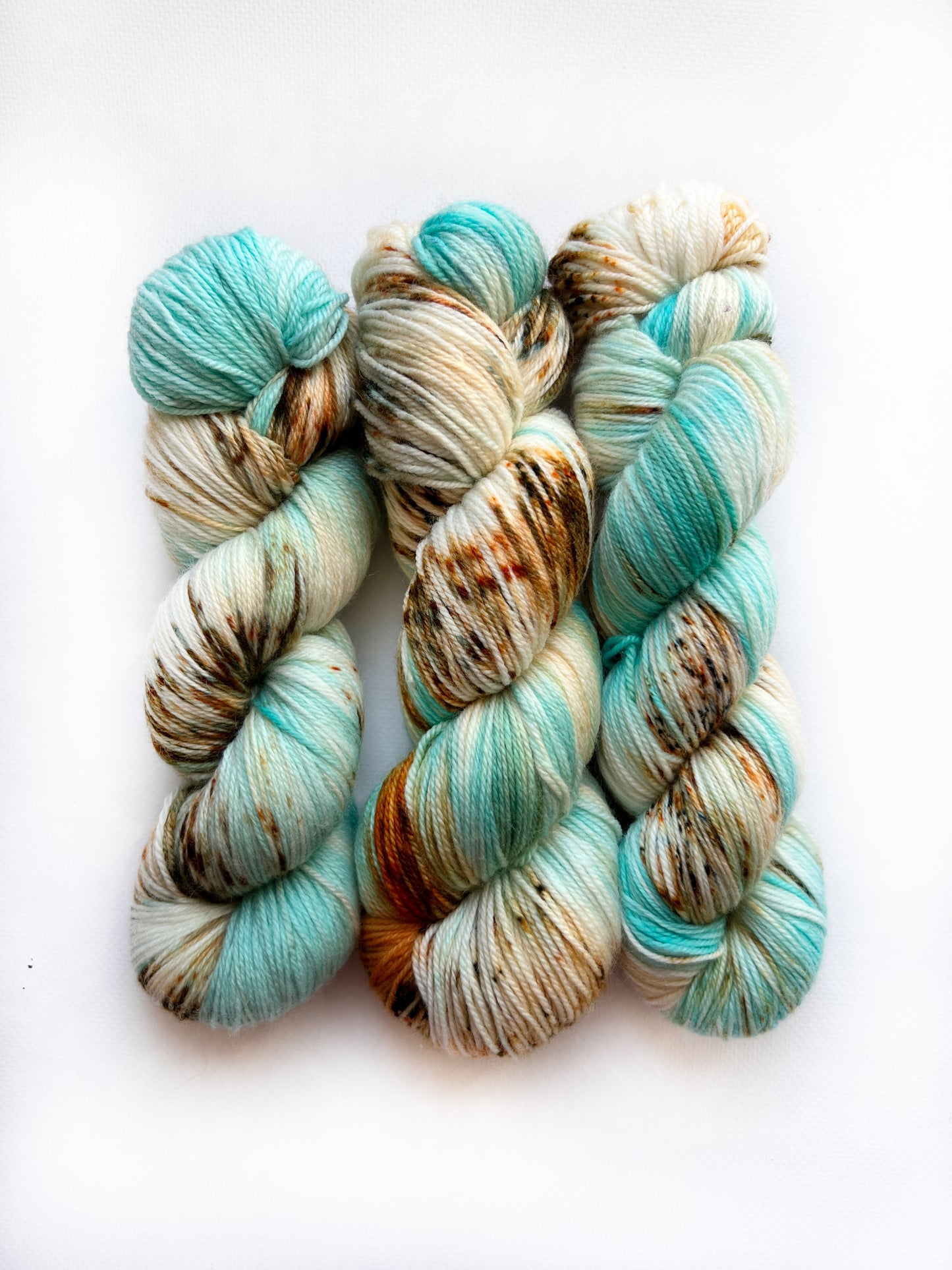 Blue Aragonite - Fingering 3 Ply - Okanagan Dye Works