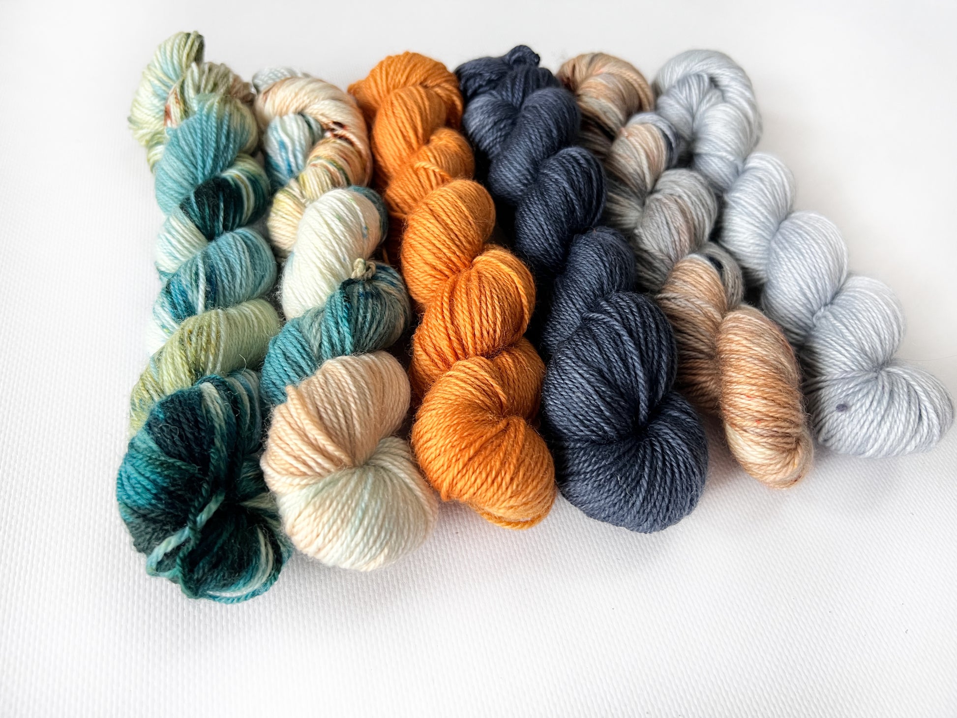 Virgin River - Mini 50gram skein 6 Pack - Okanagan Dye Works