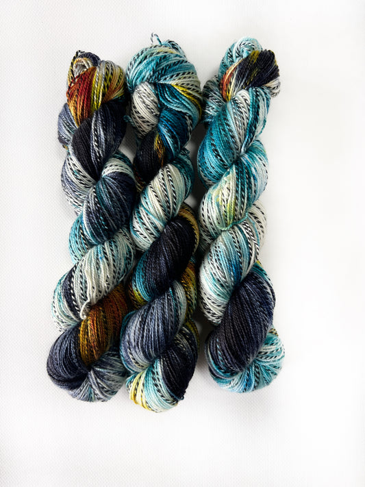 Reykjavik - Fingering Zebra 2 Ply - Okanagan Dye Works