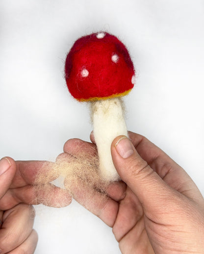 Mushroom Garden - Needle Felting Kit