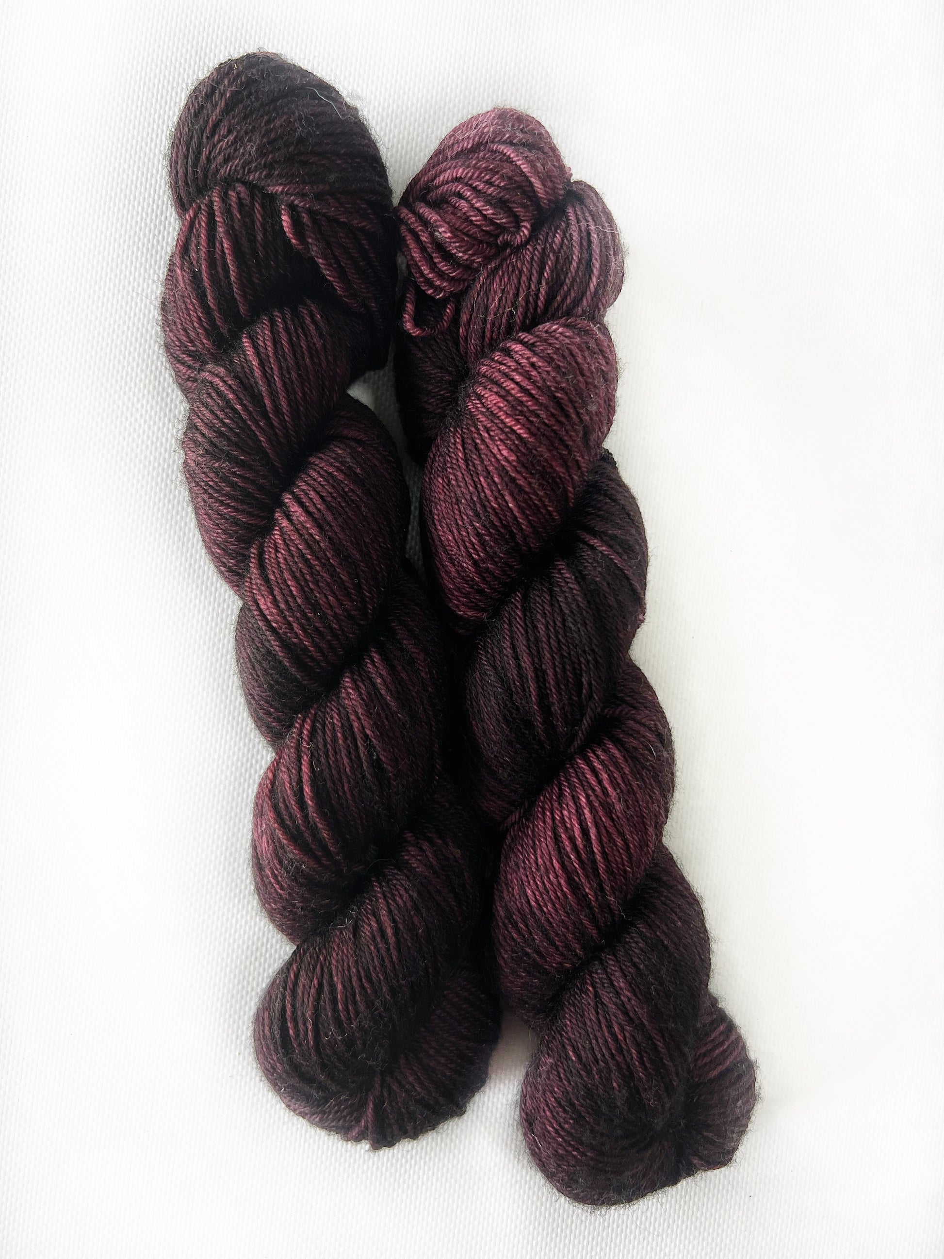 Aubergine - Fingering Slub - Okanagan Dye Works