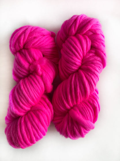 Roller Skate Pink - Super Chunky - Okanagan Dye Works