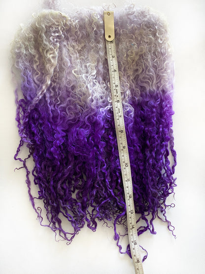 Lovely Lilac - Teeswater Locks - Okanagan Dye Works