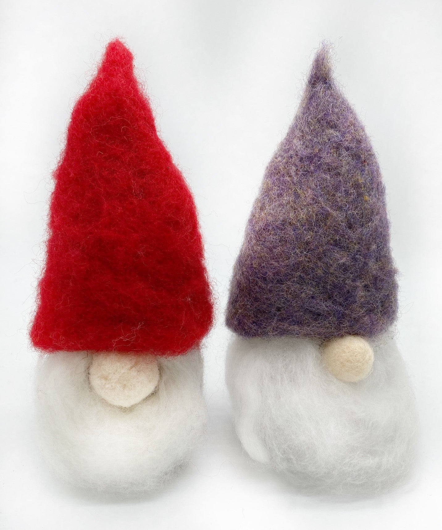 Garden Gnome Felting kit - Wool and Instructions only - Okanagan Dye Works