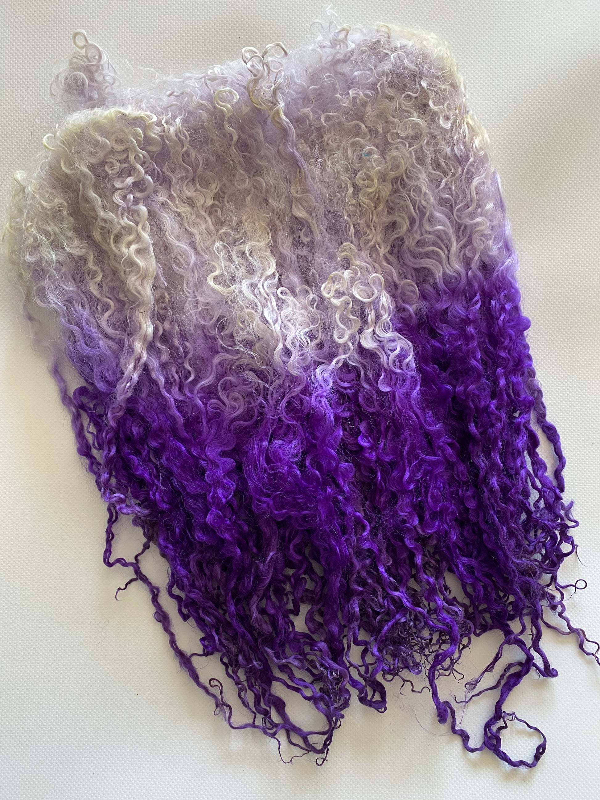 Lovely Lilac - Teeswater Locks - Okanagan Dye Works