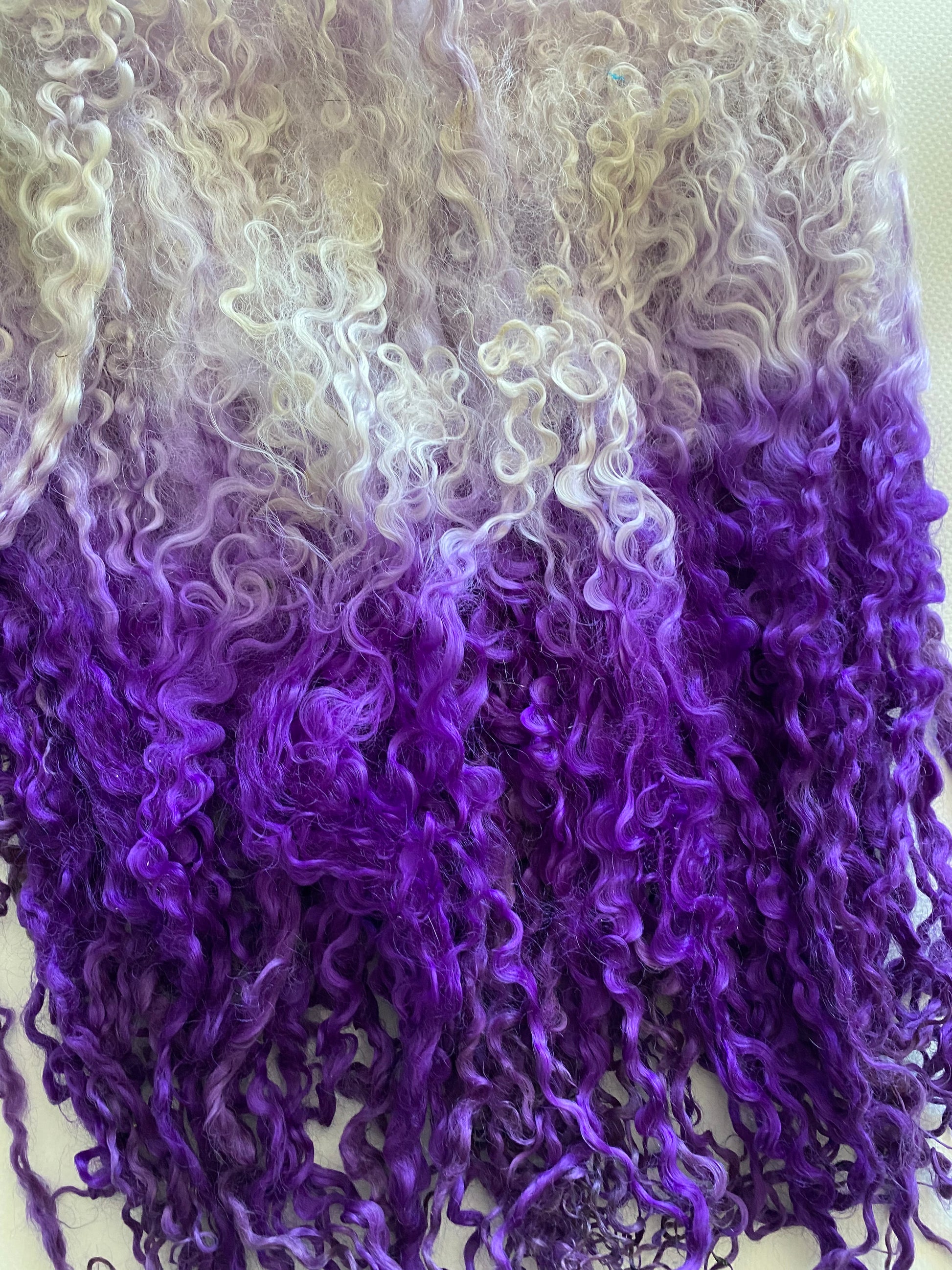 Lovely Lilac - Teeswater Locks - Okanagan Dye Works