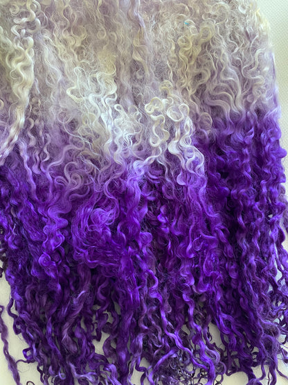 Lovely Lilac - Teeswater Locks - Okanagan Dye Works