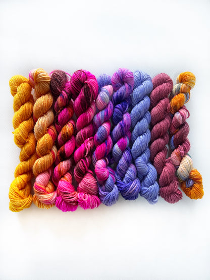 Pandora Floral Collection - Helicoradian  - Mini 9 pack - Okanagan Dye Works